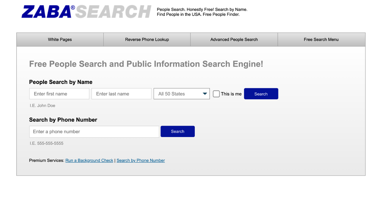 Képernyőkép telefonszám keresése domain szerint